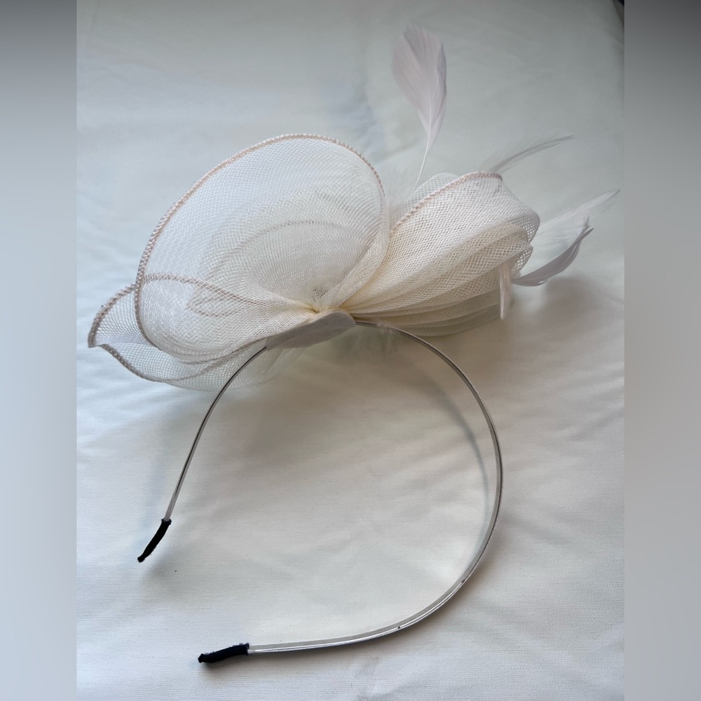 Ivory Headband Fascinator